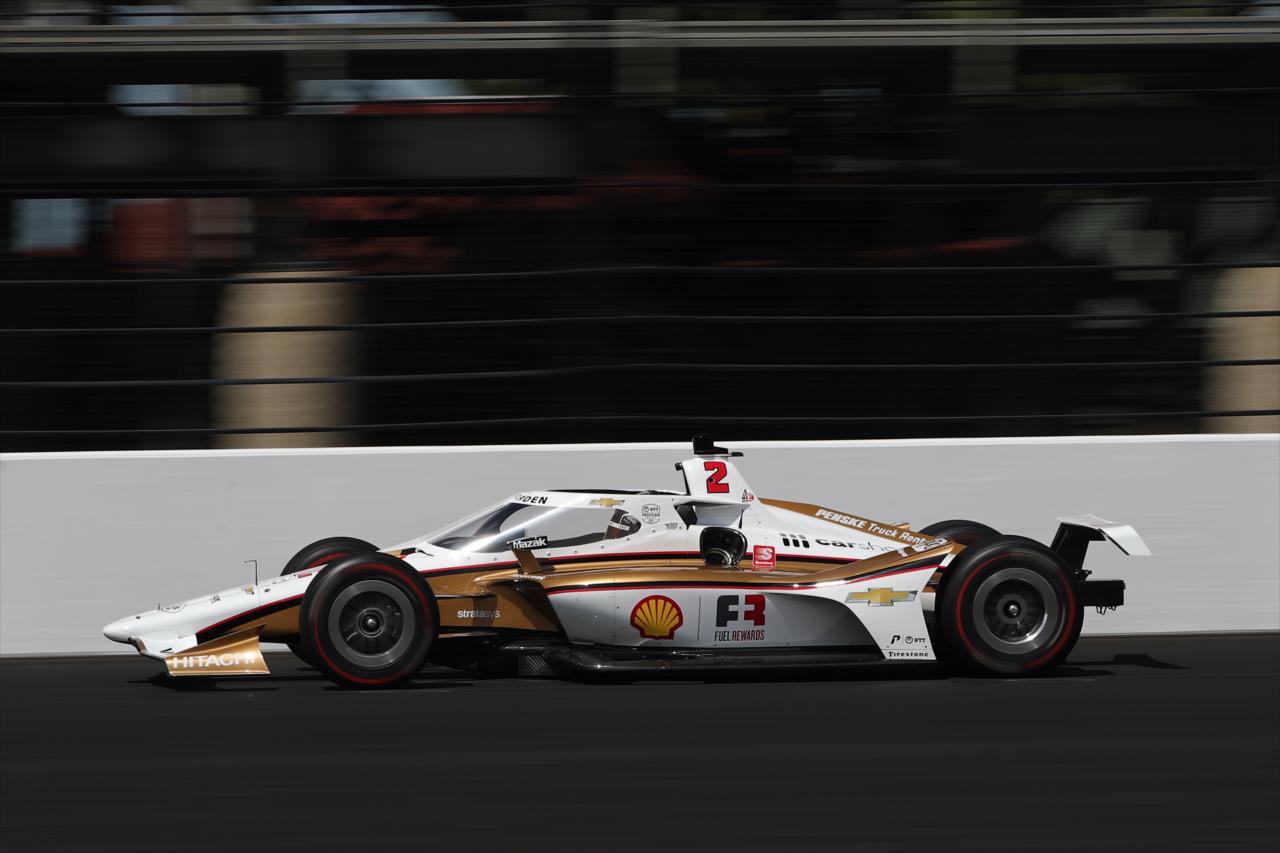 Josef Newgarden - Indianapolis 500 Open Test - By: Chris Owens -- Photo by: Chris Owens